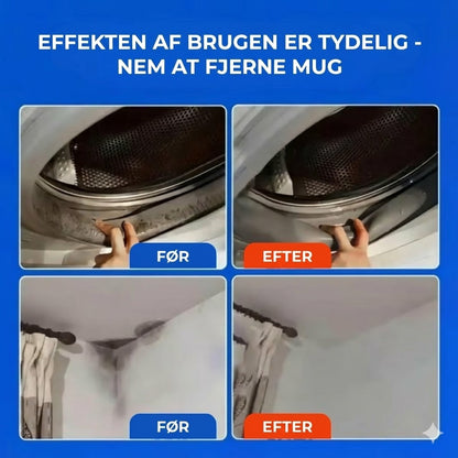 Kraftig skimmelfjerner-spray (øjeblikkeligt resultat)