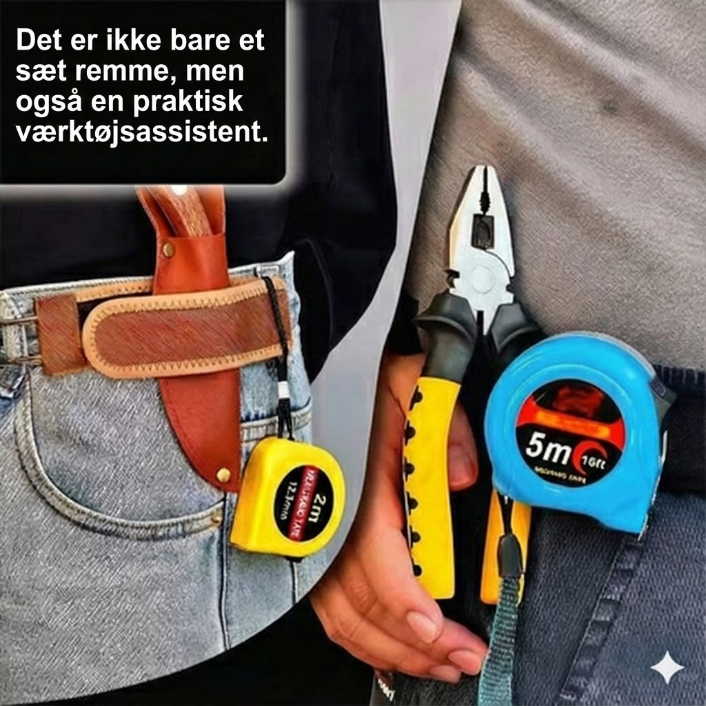 Komfortabelt bælte med klikspænde system – perfekt pasform