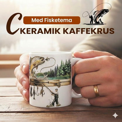 Fisker-kaffekrus – sjov gave