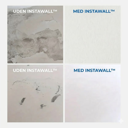 Reparationssæt til vægge – Reparer nemt huller og revner, som nyt igen – Hurtigtørrende og usynlig – Til gips og beton