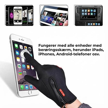 HeatGripX – Varme vinterhandsker (vind- og skridsikre)