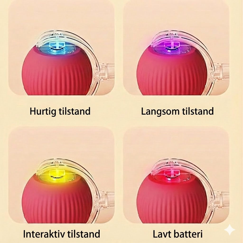 Smart interaktiv legebold til kæledyr