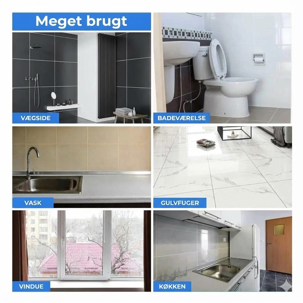 3-i-1 fugeværktøj – silikonefjerner og skraber