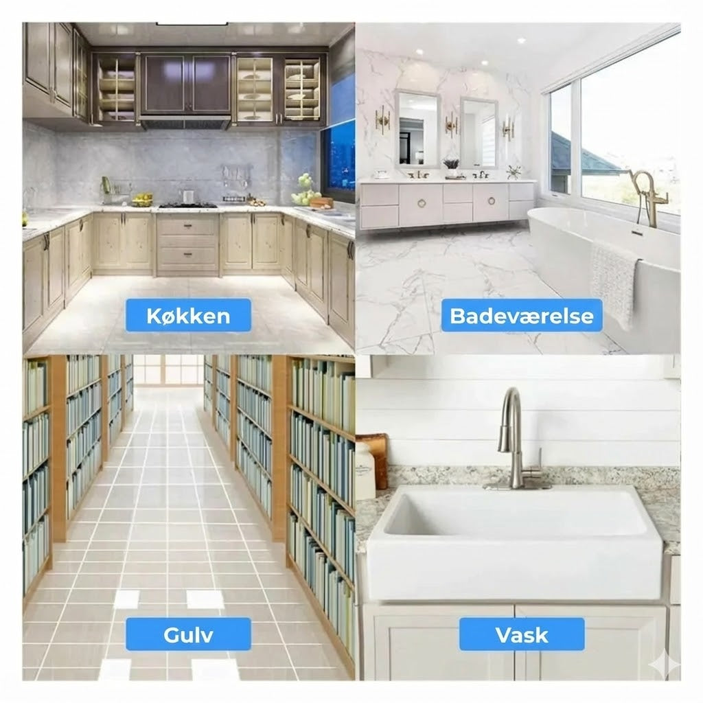 3-i-1 fugeværktøj – silikonefjerner og skraber