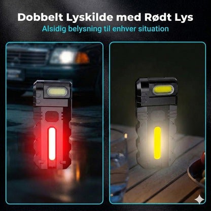 Genopladelig LED-arbejdslampe – 180° justerbar hældning