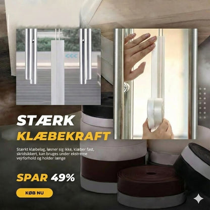 5 m dørforsegling – vindtæt, støvtæt og lydisolerende