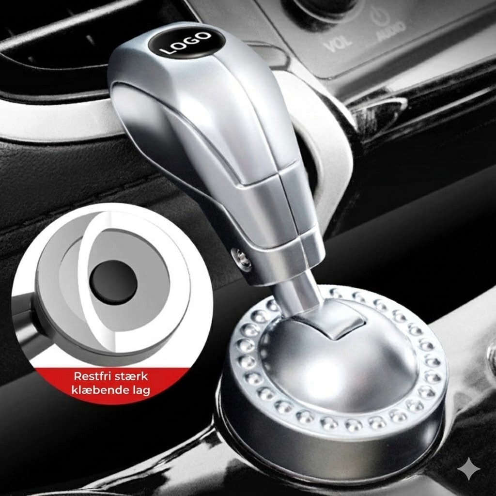 Start-/stop knap-cover med bilens logo