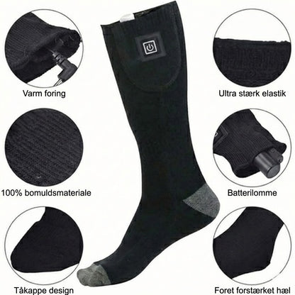 Genopladelige varme strømper