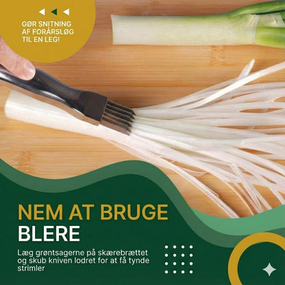 Grøntsagssnitter (fine strimler)