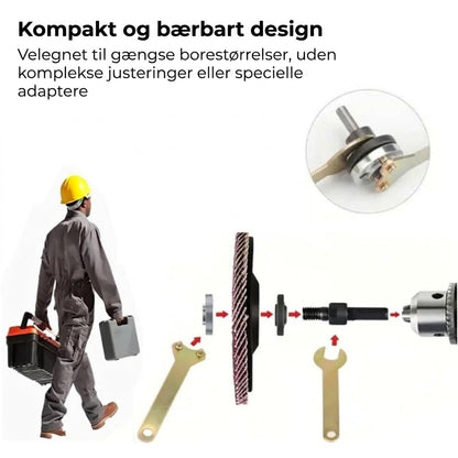 Adaptersæt – fra boremaskine til vinkelsliber