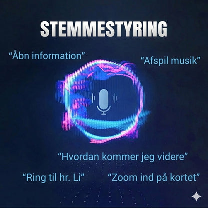 Trådløs 2-i-1-adapter til iPhone og Android Auto