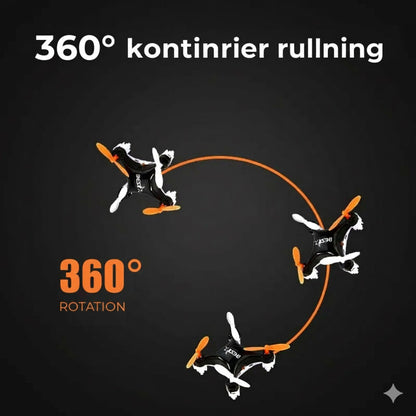 Mini-drone startsæt – lær at flyve nemt