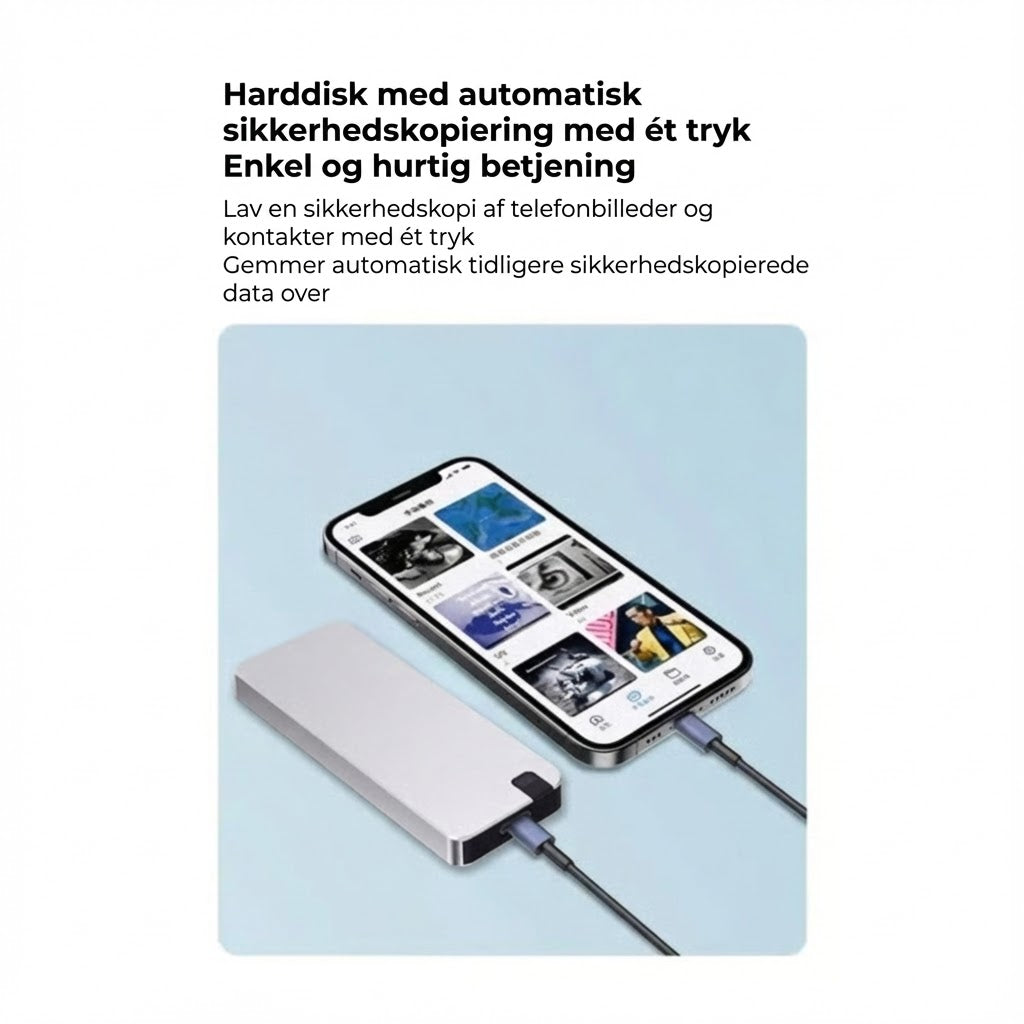 Højhastigheds eksternt solid-state-drev (USB 3.0)