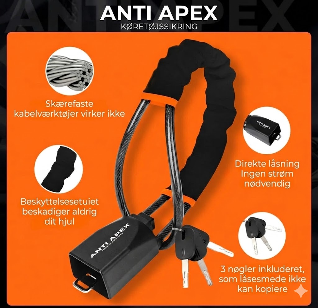 APEX™ Professionel ratlås