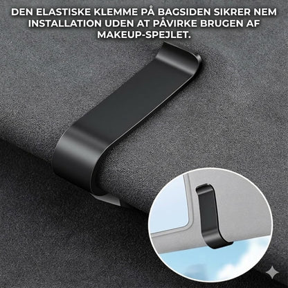 Luksuriøs magnetisk brilleholder til bilen
