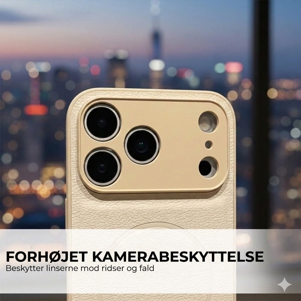 MagSafe-cover til iPhone [12–17] – Luksuriøs mat overflade – Fingeraftryks- og olieafvisende belægning