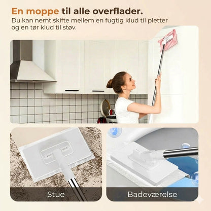 Klemmemoppesæt med trykmekanisme
