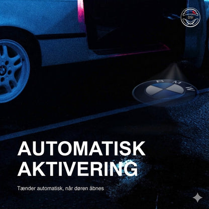 LED bildør-logo-projektor (sæt med 2 stk.)