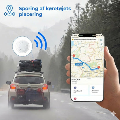 Magnetisk GPS-tracker til bil