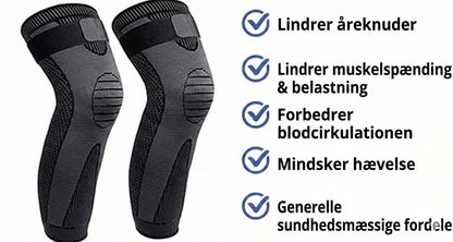 Selvopvarmende knæbeskyttere (2 stk.)