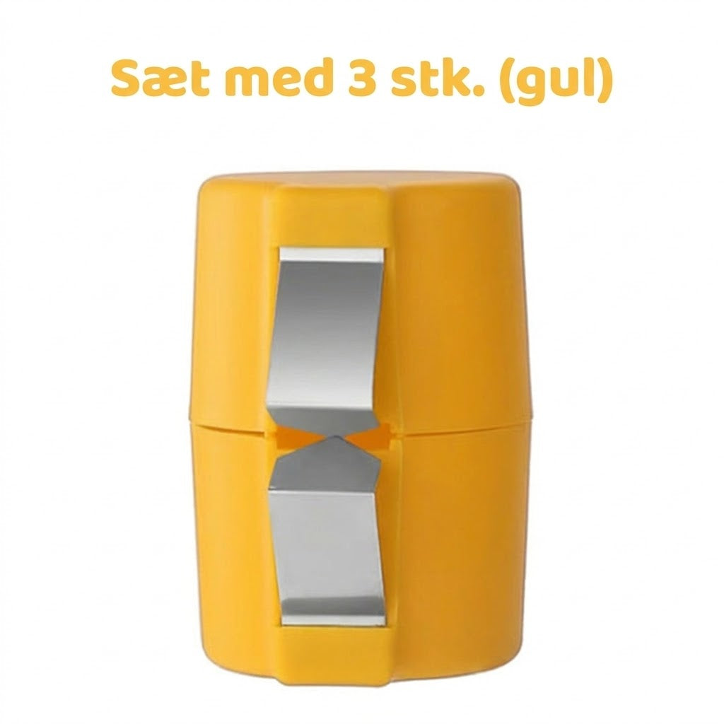 Perfekt æggeskalsåbner med holder