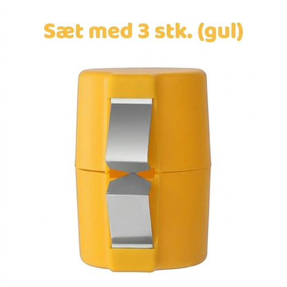 Perfekt æggeskalsåbner med holder