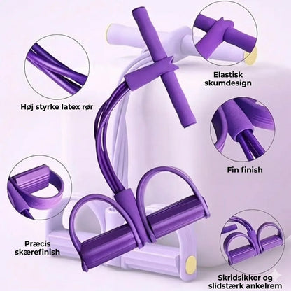 FitPedal modstandsbånd med fodpedaler