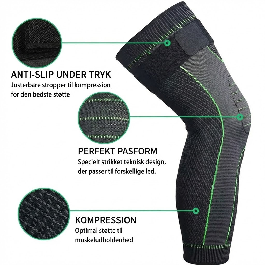 Selvopvarmende knæbeskyttere (2 stk.)