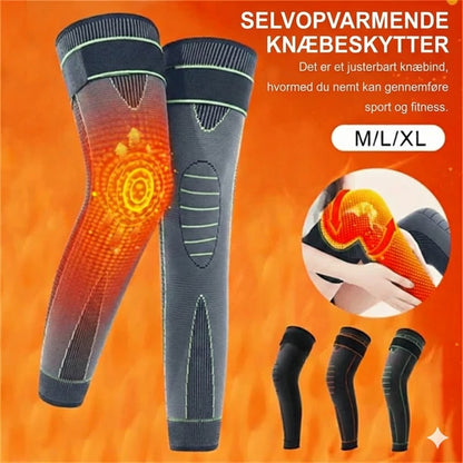 Selvopvarmende knæbeskyttere (2 stk.)