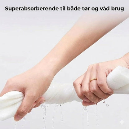 Komprimerede håndklæder i tabletform – bærbare rejsehåndklæder, perfekte til camping og udendørs aktiviteter