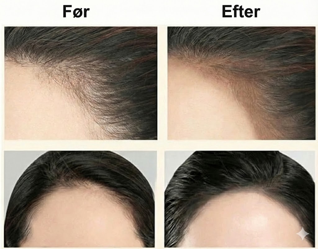 Mikro-præcisions brynpen – vandfast med mikrogaffelspids – naturligt look