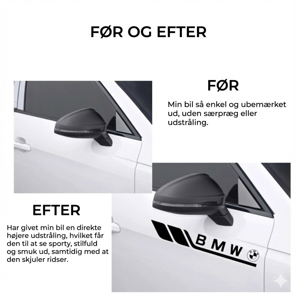 Dekorativt bilmærkat