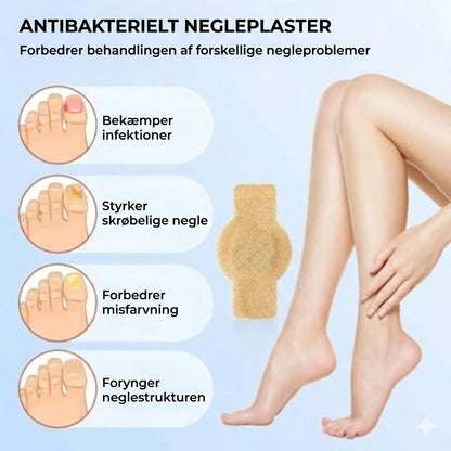FungalPatch – Kraftigt negleplejesæt – Selvklæbende svampedræbende plaster