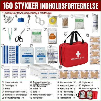 Førstehjælpskasse til hele familien